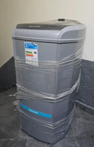 Lavadora Lavamax Eco 15kg Prata Suggar Cor Cinza 127v