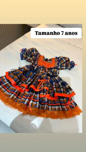 VESTIDO DE QUADRILHA 