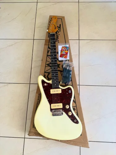 Guitarra Elétrica Tagima Woodstock Tw61 Olympic White Branca