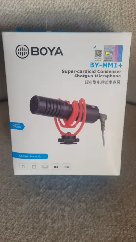Microfone Boya BY MM1+ 