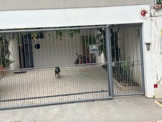 portão de garagem em ferro