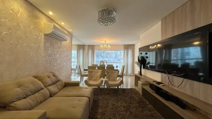 Apartamento mobiliado para locação - Terra & Mar Residencial