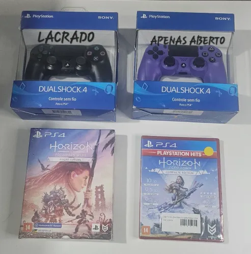 KITS CONTROLES E JOGOS PS4