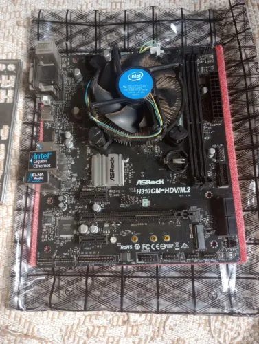 Kit Placa mãe ASRock+ Processador G5420
