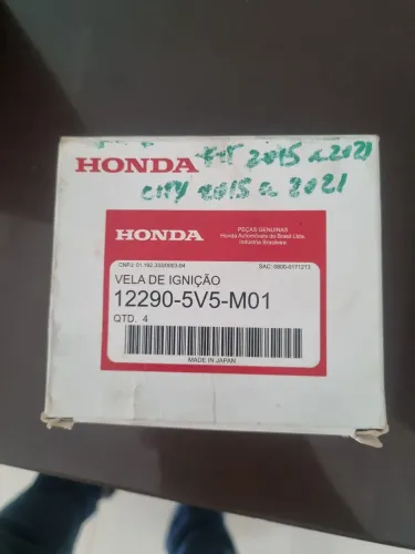 Jogo de velas honda fit e city