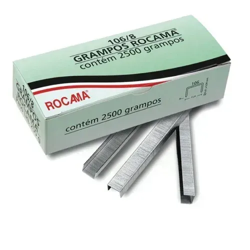 Grampo Para Grampeador Rocama 106-8Mm