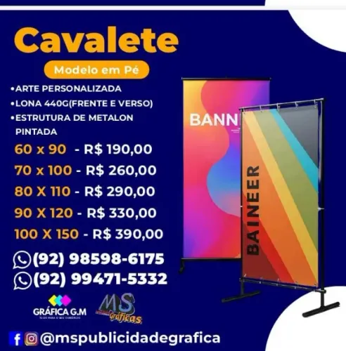 GRÁFICA : Fachada, banner, toldo e muito +