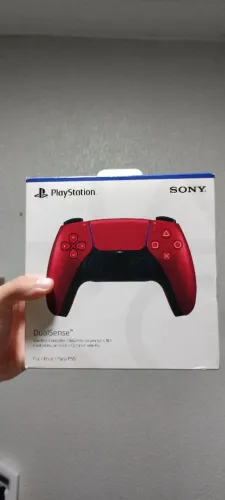 Controle dual Sense bordô