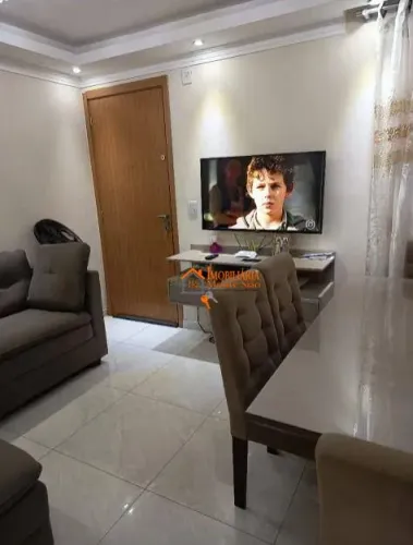 Apartamento com 2 dormitórios à venda, 43 m² por R$ 320.000 - Água Chata - Guarulhos/SP