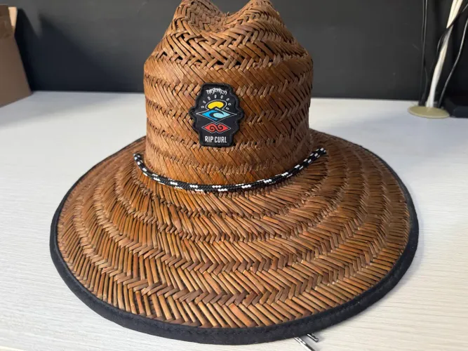 Chapéu de Palha Rip Curl - Novo Original