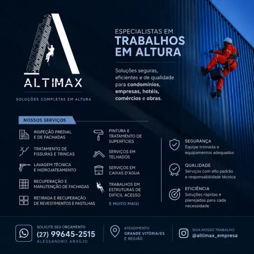 Altimax - Soluções completas em altura