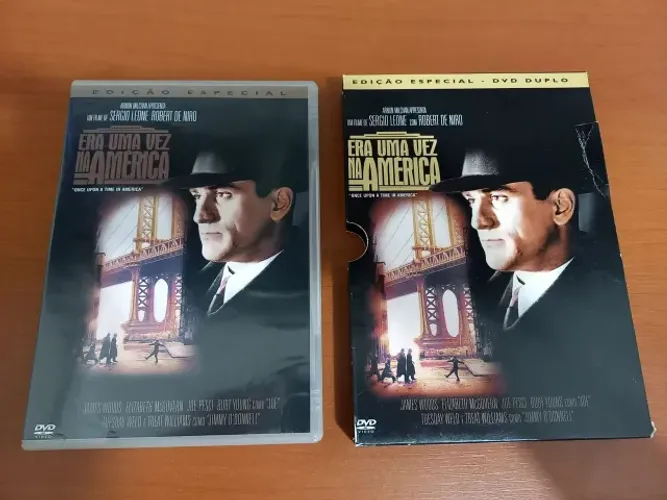 DVD duplo Era Uma Vez na América - COM LUVA - Raro