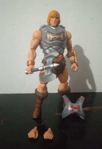 Combo He-Man Masterverse e He-Man Battle Armor MOTU