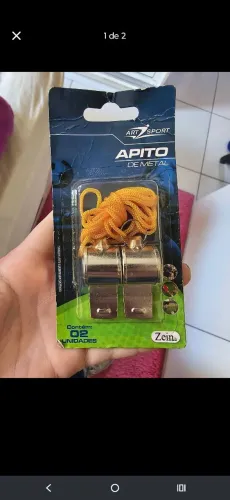 Apto de metal 2 unidades nova