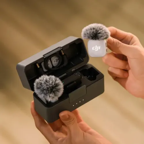 Microfone sem fio DJI Mic Mini 2 (2 TX + RX + case) - Novo, Original