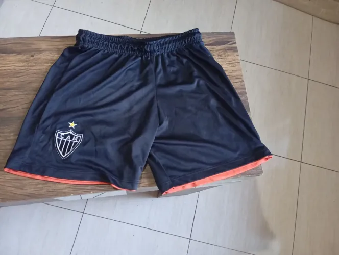 ? Short Oficial Infantil Atlético Mineiro - Tamanho 8 ?