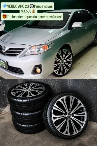 ? VENDO ARO 20 PARA COROLLA ?  ? R$ 4.500,00
