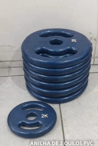 Anilhas PVC 1kg e 2kg
