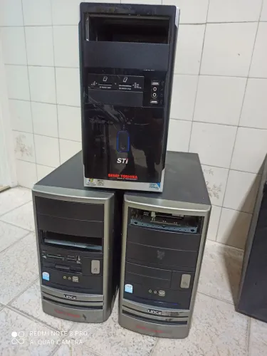Gabinete vazio para montar CPU.