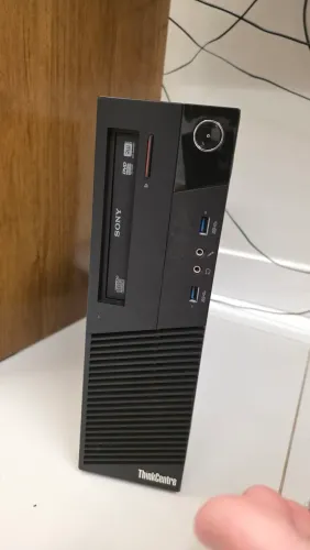 PC Lenovo Thinkcentre 24gb Xeon placa de vídeo radeon 2gb ssd 120gb wifi
