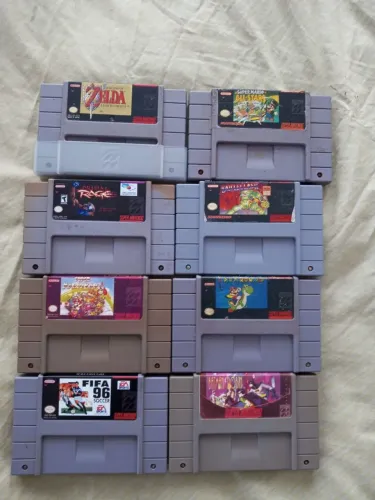 Jogos super Nintendo originais