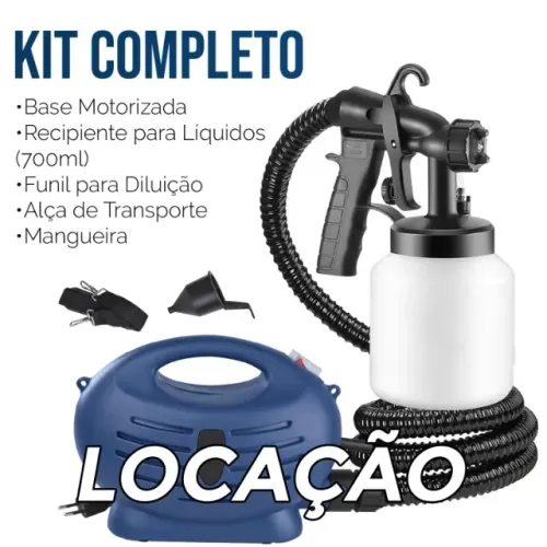 Pistola de Pintura Portátil R$50/DIA