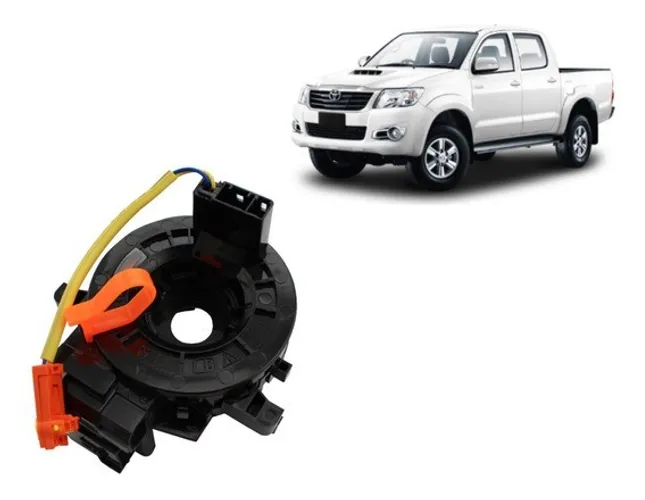 Cinta Airbag Hard Disk Toyota Hilux e Sw4 até 2015 C/ Controle de Som e Piloto Automático