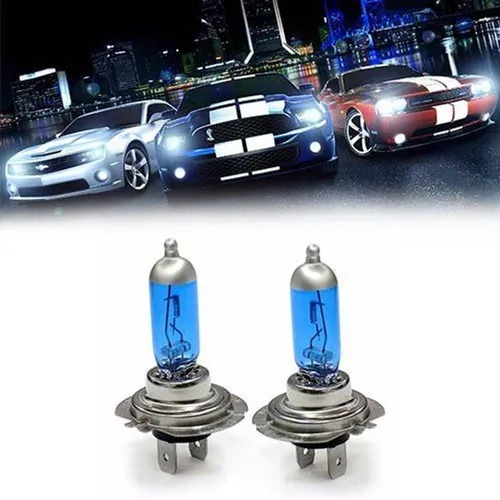Lâmpada Farol H7 Kit Super Branca Whit Certa