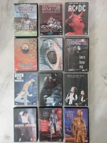 DVDs Internacionais de Qualidade, Seminovos, Todos Raros
