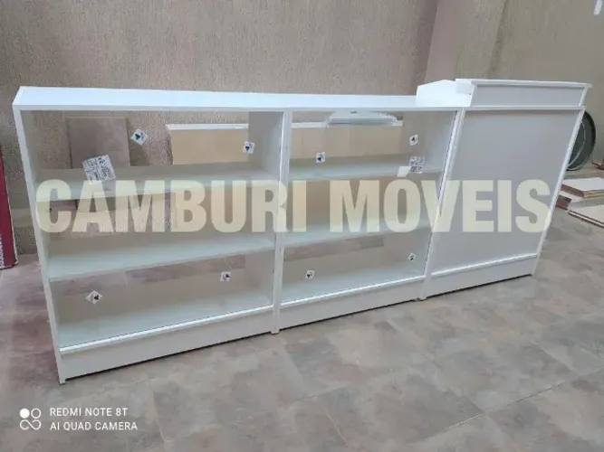 BALCÃO VITRINE CAIXA FECHADO - NOVO - ENTREA RAPIDA