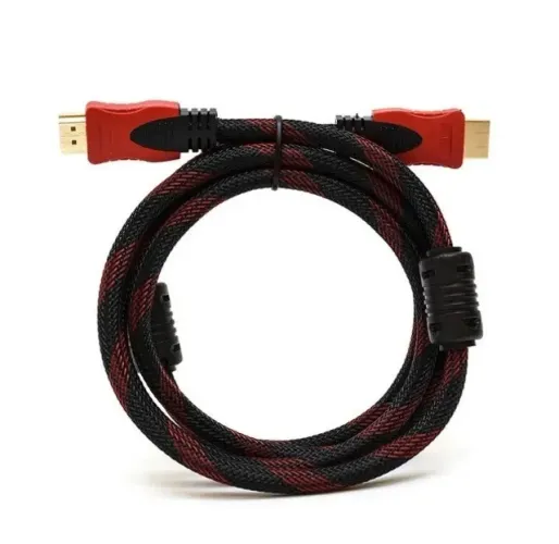 Cabo Hdmi 1.5M 1,5 metro Full Hd tv smart 1080p 4k Flexível Filtro Blindado Nylon