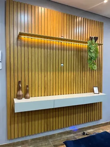 PAINEL RIPADO 2.50 DE ALTURA 100%MDF PRONTA ENTREGA OUTRAS CORES DISPONÍVEIS