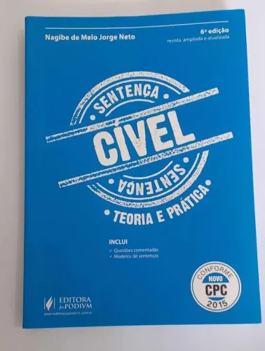 Livro: Sentença Civel Teoria e Pratica