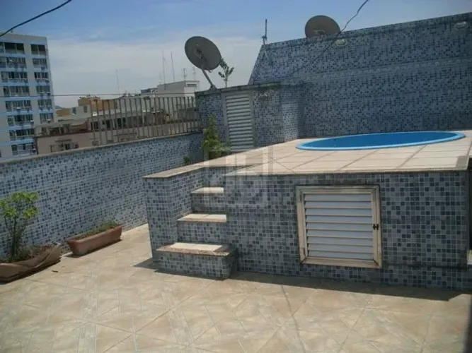 Méier - Rua Vilela Tavares - Excelente Cobertura - Terraço - Piscina - Sala - 3 Quartos - 