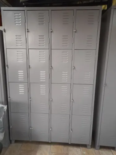 Armário de aço para funcionários 16 portas - novo