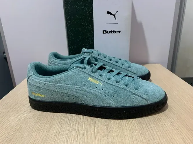 Puma Suede Vintage Mineral Blue x Butter Goods