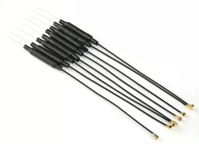 Antena 2.4ghz Wifi 3dbi ufl ipx conector de bronze 29cm Arduino Automação COD-CP683