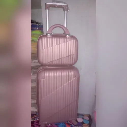 Kit mala  de viagem P 10 kilos com frasqueira 