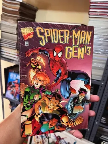 Spider man gen13 de 1996, hq importada em inglês.