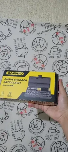 Kit chave catraca articulável 