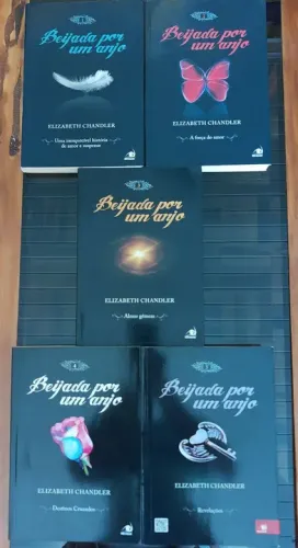 Coleção Beijada por um Anjo - 5 Livros da Elizabeth Chandler