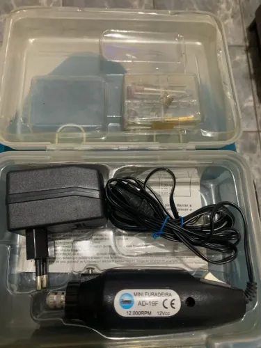 Mini Furadeira AD-19F 12.000RPM 12Vcc