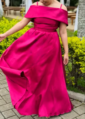 Vestido Fúcsia