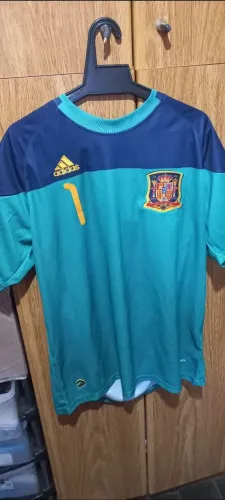 Camisa de goleiro Espanha Verde ( adidas) retro Casillas