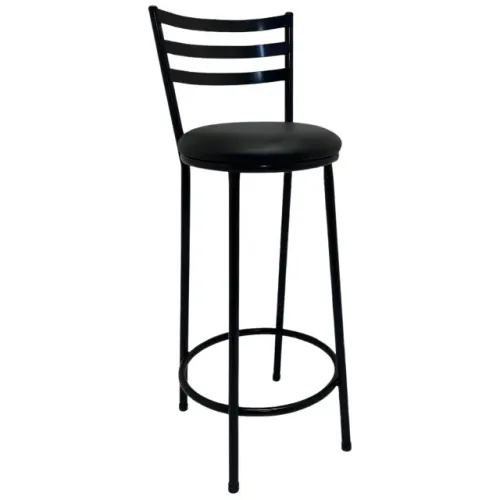 Banqueta Estofada Encosto Alto - Banqueta Estofada