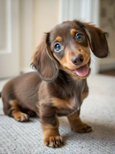 Uma lindeza de Teckel/Dachshund de pelo curto e longo!!!