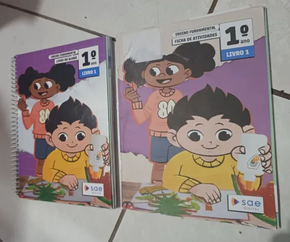LIVROS SAE DIGITAL 1 ANO ENSINO FUNDAMENTAL 