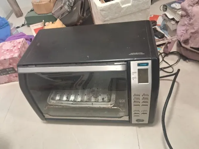 Forno elétrico George foreman 25 L funcionando em ótimo estado