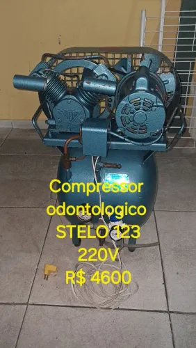Compressor Odontologico Stelo123, 220v.