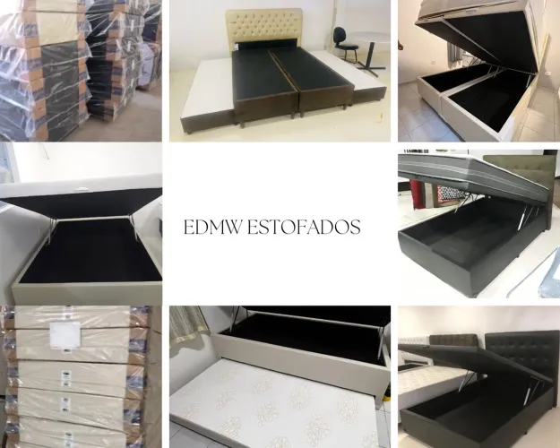 Camas box baú em promoção